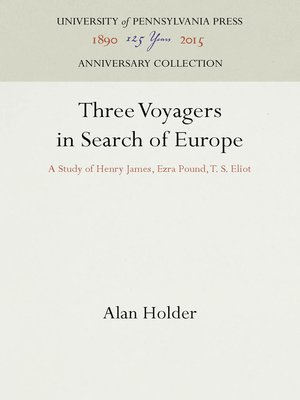 cover image of Three Voyagers in Search of Europe